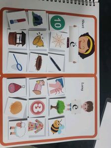 Phonics Velcro Book And Card Game