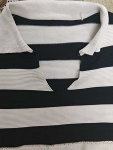 Striped Knit Top