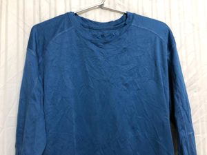 Blue Long Sleeve T Shirt