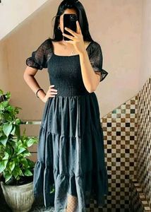 Black Off-Shoulder Dress