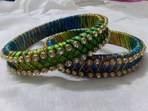 Customized Silk Thread BANGLES