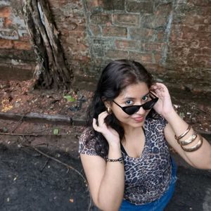 leopard print top
