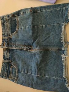 Denim mini Skirt