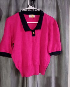 Combo sweater And Pink Knit Top