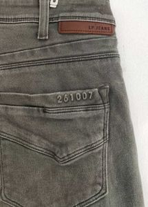 Louis Philippe Men’s Jeans – Olive Green