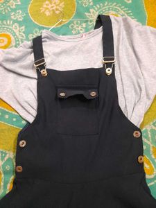 Cute Dark Blue Jumper Dress