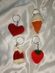 Crochet Keychains - Cute Designs!
