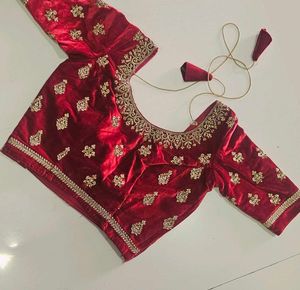 Red Embroidered Lehenga Choli