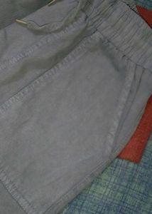 Blue Cargo Joggers