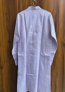 Lilac Cotton Kurta - Casual &amp; Comfortable