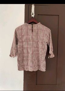 Multicolour Checkered Top