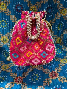 different Embroidered Potli Bag-1 piece