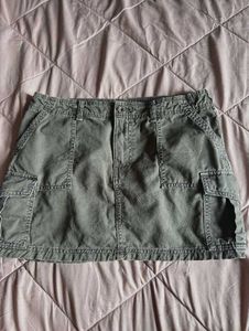Bershka Cargo Miniskirt