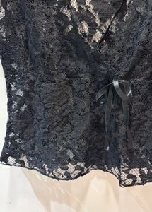 Beautiful Black Lace Top