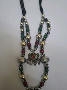oxidized necklace