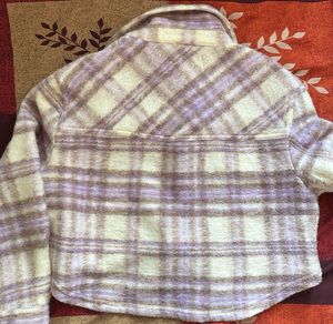 Zara Plaid cozy Shacket