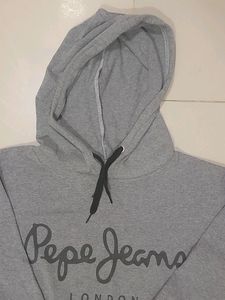 GREY CROP HOODIE🥰