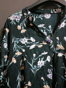 Black Floral top