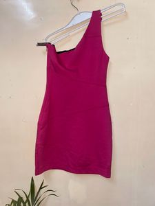 Zara Bodycon One Shoulder Dress