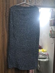 Shimmery Wrap Skirt