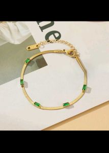 Green Gem Bracelet