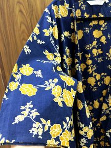 Blue Women A-line Wrap