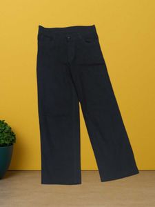 M@59 Size-28 Black Wide Leg Jeans