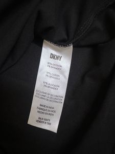 DKNY Black Embroidery Tee