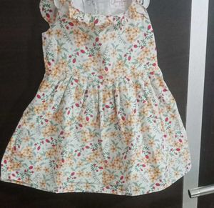 Floral Print Baby Dress