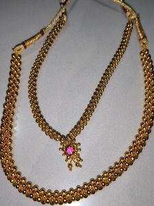 Combo of Maharashtrian Jewellery (Thushi)