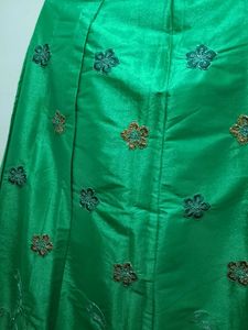 Green Lehenga Choli Set