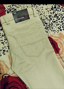 Beige Slim Fit Jeans ❤️‍🔥