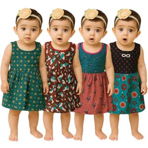 Cute Baby Girl Dresses pack of 4