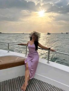 Lavender Slip Dress