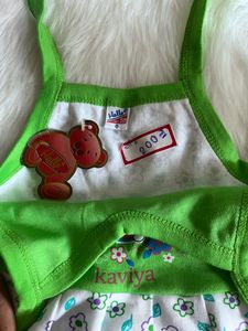 New Cotton Frock For 3-6 Months