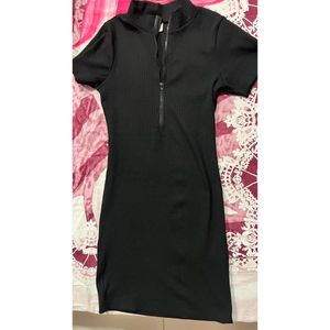 Black Bodycon Mini Dress