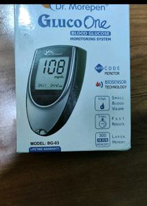 Dr. Morepen GlucoOne Monitor brand new sealed pack