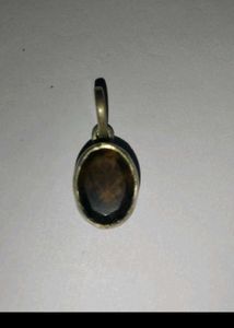pure silver smoky  quartz
