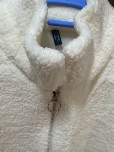 Cream Fleece Jacket