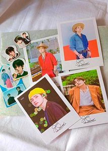 BTS V Photo cards & Stickers