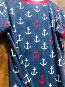 Anchor Print Dress