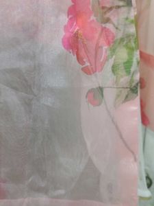 organza floral top.never used