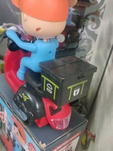 Fast Food Delivery Scooter Toy