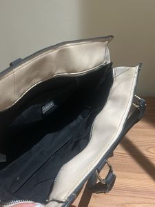 Beautiful 10*16 Hard Handbag/tote- Elegant Classy