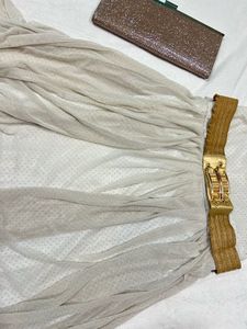Off White Mini Y2k dress