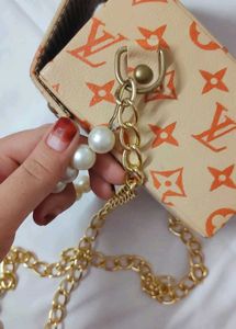 Mini Designer-Inspired Chain Bag