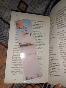 Handmade Ocean Bookmark
