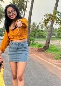 Mustard Colour Crop Top