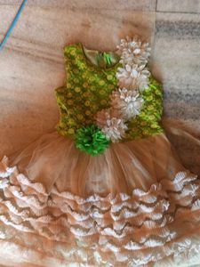 Floral Applique Dress