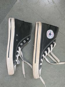 Classic Black Sneakers